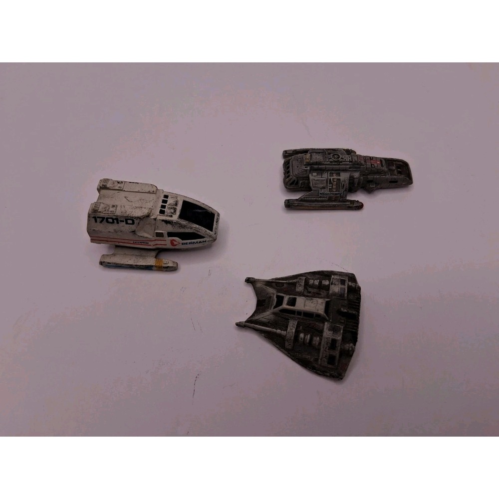 Lot of 3 Hot Wheels Sci-Fi Spacecraft Diecast Mattel 1:64 Vintage